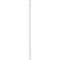 Ekena Millwork Fluted PVC Pilaster w/Standard Capital & Base, 5"W x 48"H x 2"P PILP05X048FL01-2 - alternate 4